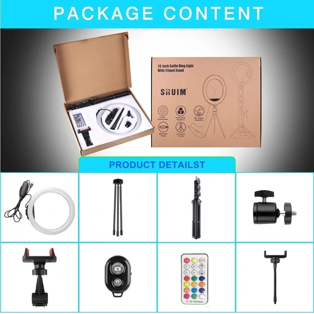 Ring Light with Tripod Stand